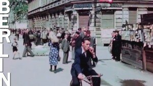 Берлин 1945г. Цветное видео.