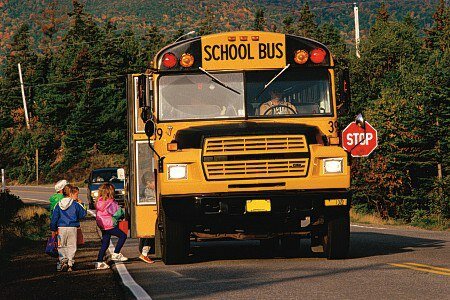 школьный автобус США